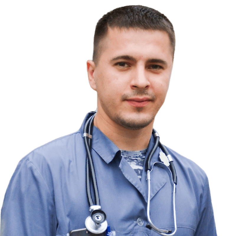 Осипов Егор Дмитриевич - фельдшер клиники Метод Довженко для жителей города Дубна